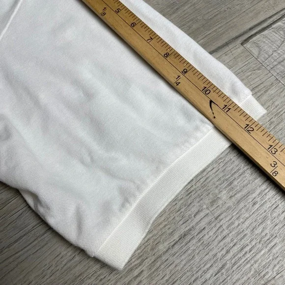 Polo Ralph Lauren Big Pony Rugby Shirt Mens 3XLT White Blue Logo Short Sleeve - Picture 8 of 10